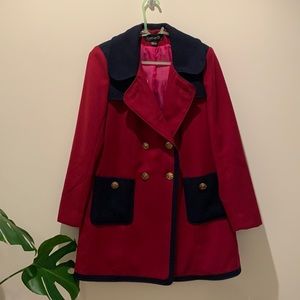 As Seen On New Girl Tv Show - Winter Peacoat